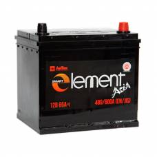 Аккумулятор автомобильный SMART ELEMENT (70D23L) 65 Ач 480 А обратная пол. 